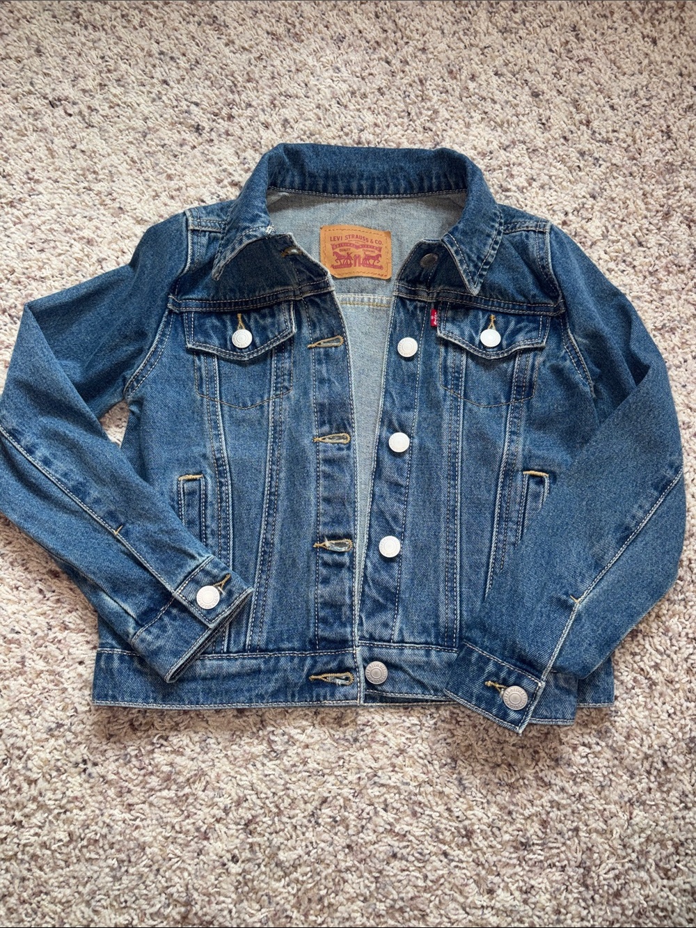 Levi's Kids Classic Blue Denim Jacket